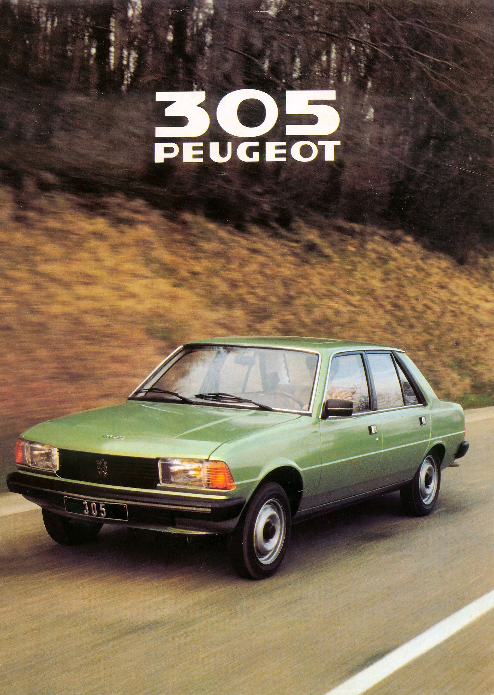 1979 Peugeot 305 brochure